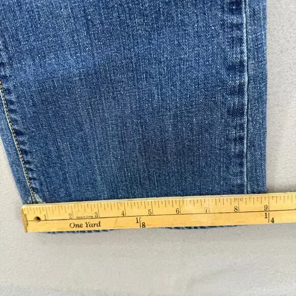 Ralph Lauren Polo Jean Co. Women's 4/27 Blue Stretch Whitney Jean  Flare - Picture 13 of 13